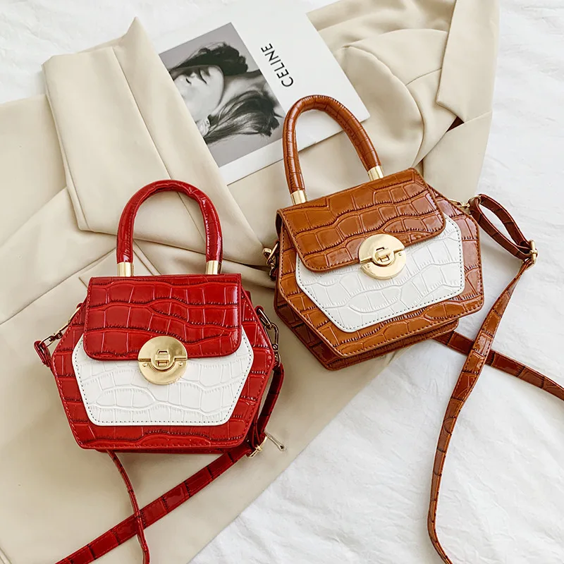 TS9281 2021 Hot Selling Crossbody Handbag new Korean style shoulder crossbody bag stone pattern stitching handbag chain lock bag
TS9281 2021 Hot Selling Crossbody Handbag new Korean style shoulder crossbody bag stone pattern stitching handbag chain lock bag