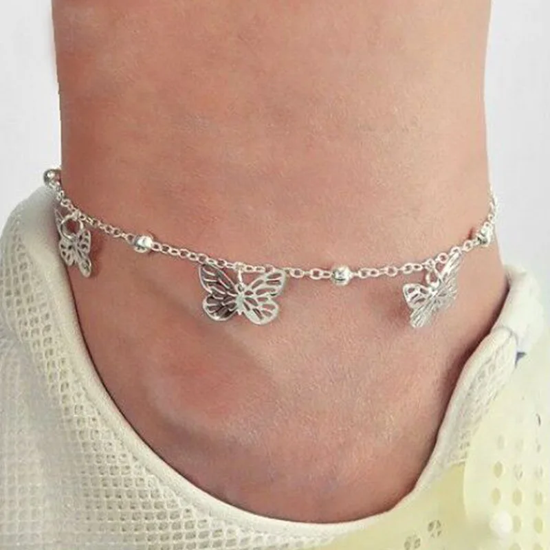 Retro Design Regular Bead Chain Butterfly Anklets Carved Hollow Flying Animal Butterfly Bow Tassel Charm Ankle
Retro Design Regular Bead Chain Butterfly Anklets Carved Hollow Flying Animal Butterfly Bow Tassel Charm Ankle