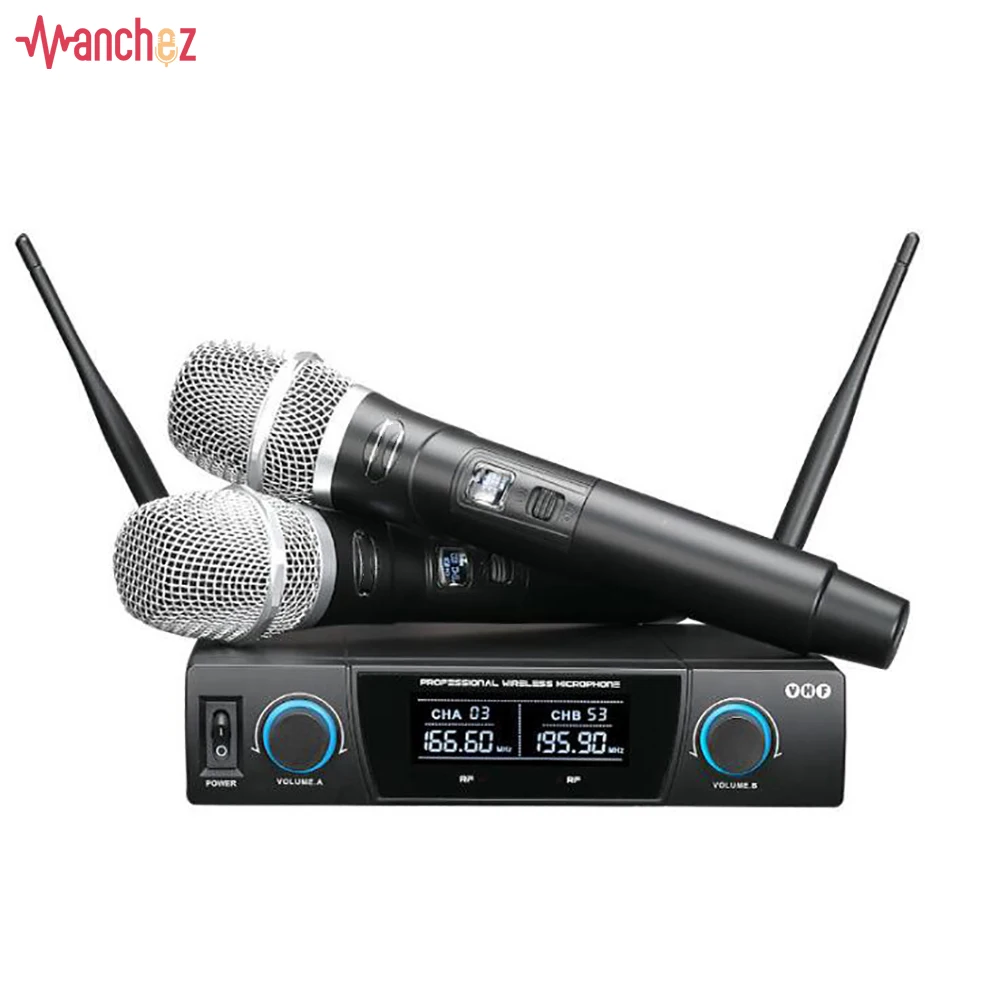 Manchez Factory Direct ES-888 Wireless Microphone Handheld Professional Microphone VHF Family KTV Stage Performance, Black
Manchez Factory Direct ES-888 Wireless Microphone Handheld Professional Microphone VHF Family KTV Stage Performance, Black