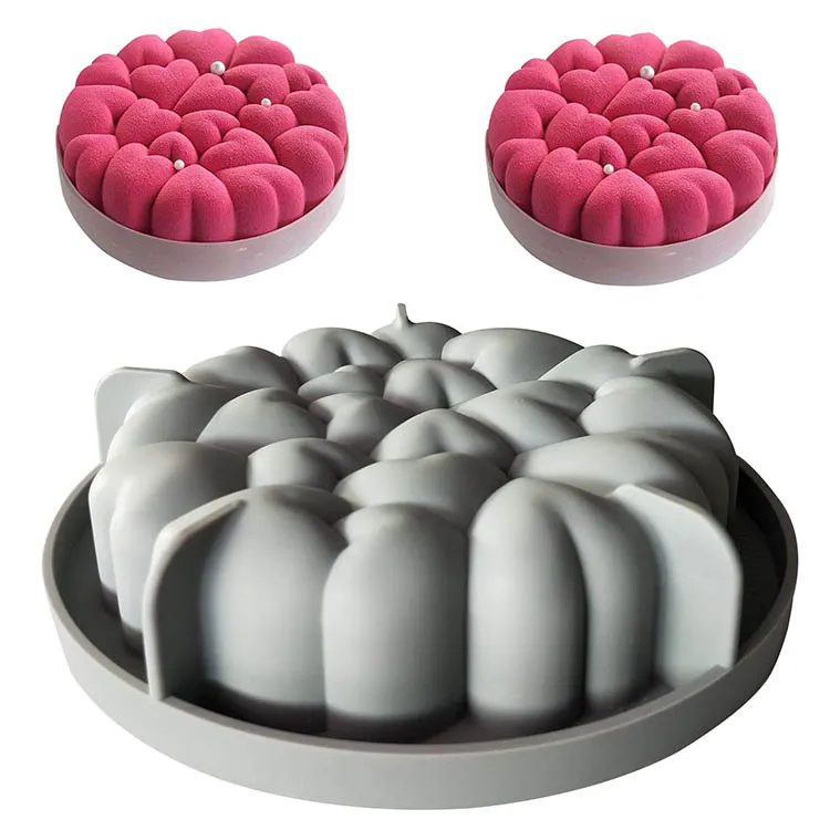 Wholesale non-stick baking silicone mold 6 inch love silicone mousse mold cake, Custom color
Wholesale non-stick baking silicone mold 6 inch love silicone mousse mold cake, Custom color