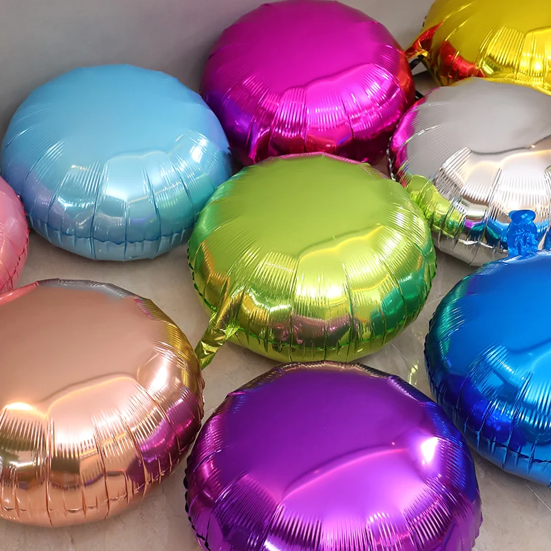 18 inch Light Plate Aluminum 18 Inch Helium Gas or Normal Air Balloon Modelling Round Foil Balloons
18 inch Light Plate Aluminum 18 Inch Helium Gas or Normal Air Balloon Modelling Round Foil Balloons
