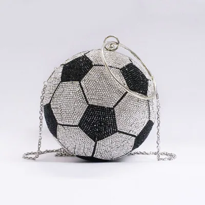 BG-0060 Unique Tote Cross Body Shoulder Rhinestone Handbag Football Glitter Basketball Purse Handbags for Women Girl, As picture
BG-0060 Unique Tote Cross Body Shoulder Rhinestone Handbag Football Glitter Basketball Purse Handbags for Women Girl, As picture