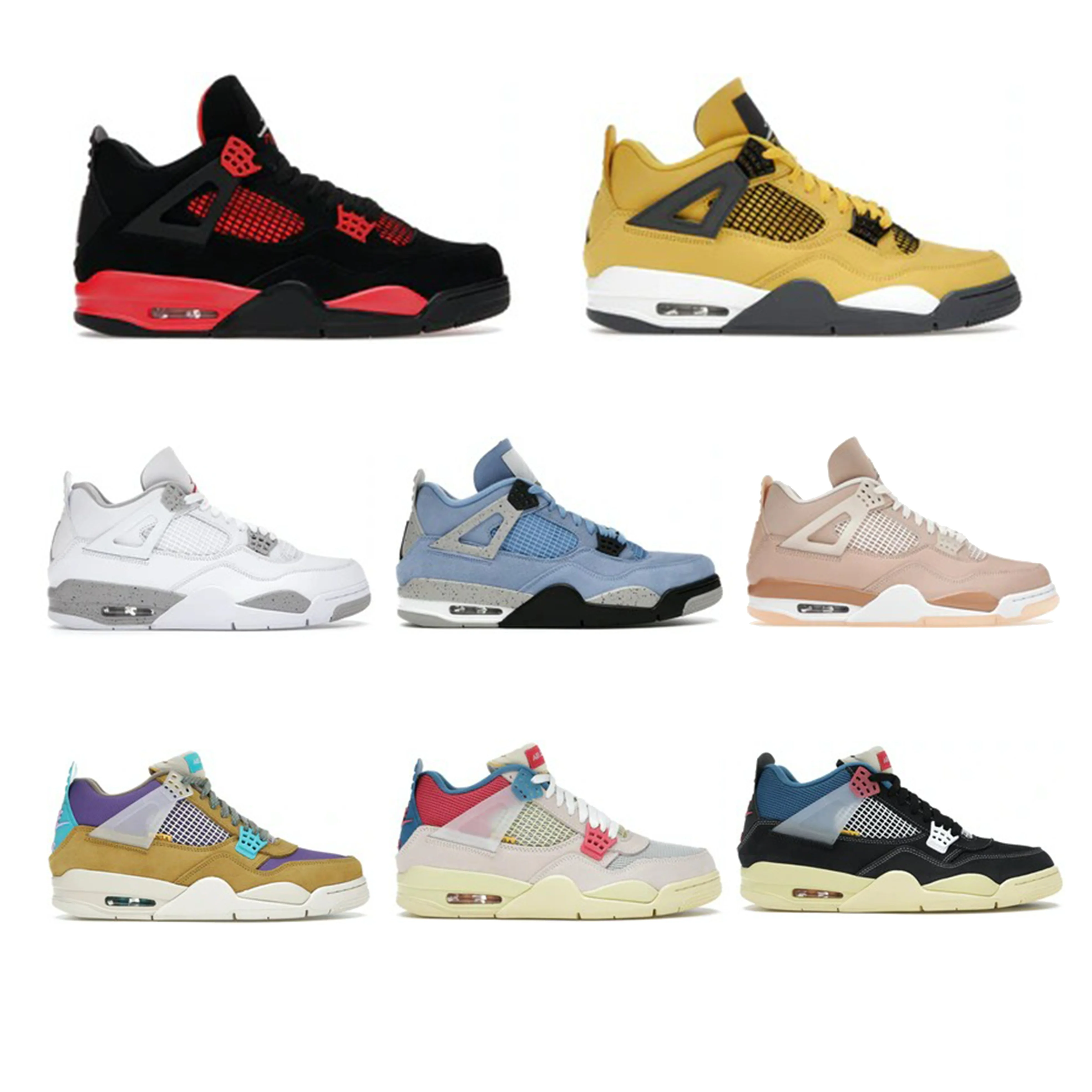 2022 New Men's Fashion Sneakers Aj 4 Running Basketball Sneakers Chaussures De Basketball Sneakers, Customized color
2022 New Men's Fashion Sneakers Aj 4 Running Basketball Sneakers Chaussures De Basketball Sneakers, Customized color