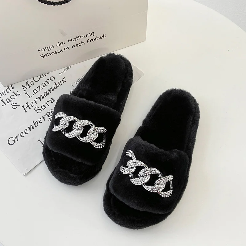 House Shoe Women soft Faux Fur Slippers hot sale winter Color warm sandals, Red,blue ,green ,orange ,brown
House Shoe Women soft Faux Fur Slippers hot sale winter Color warm sandals, Red,blue ,green ,orange ,brown