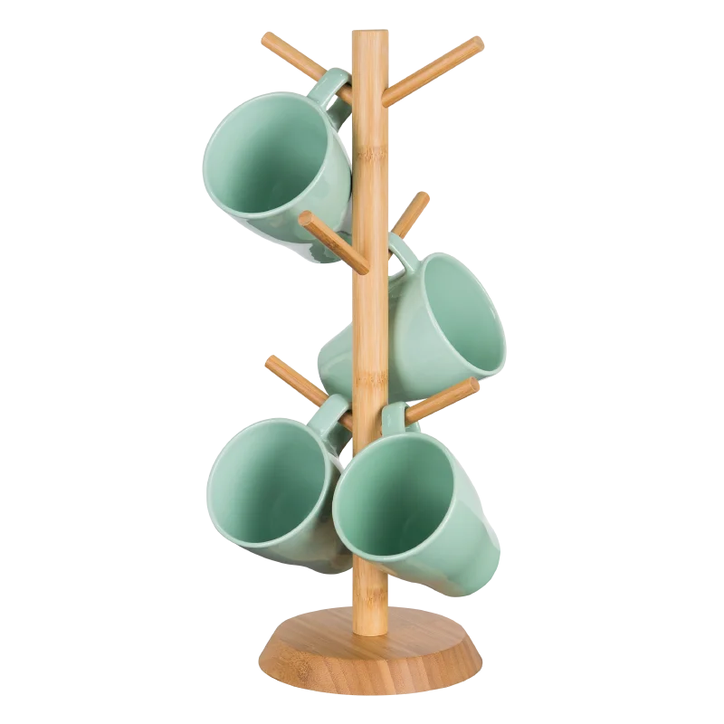 BAMBKIN eco-friendly Mug coffee tea coffee drying rack cup hanger bamboo cup holder, Natural
BAMBKIN eco-friendly Mug coffee tea coffee drying rack cup hanger bamboo cup holder, Natural