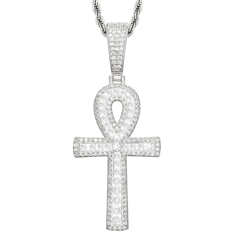 BlingBling CZ Ankh Pendant Full Diamond Hip Hop Jewelry EMER 2021 New Cross Ankh Pendant
BlingBling CZ Ankh Pendant Full Diamond Hip Hop Jewelry EMER 2021 New Cross Ankh Pendant