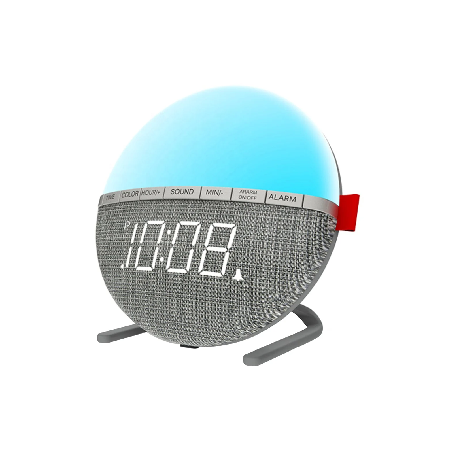 LED Digital Alarm Clock with Sunrise Simulation Sleep Aid Dual Alarms Snooze Function Nightlight Daylight 7 Colors 8 Natural Sou
LED Digital Alarm Clock with Sunrise Simulation Sleep Aid Dual Alarms Snooze Function Nightlight Daylight 7 Colors 8 Natural Sou