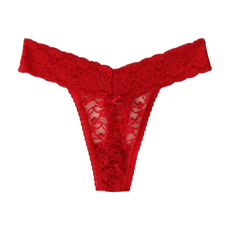 Household Sexy Hollow Transparent Lace Thong Women Home Casual Low Waist Underpants Female Nylon Cotton Panties
Household Sexy Hollow Transparent Lace Thong Women Home Casual Low Waist Underpants Female Nylon Cotton Panties