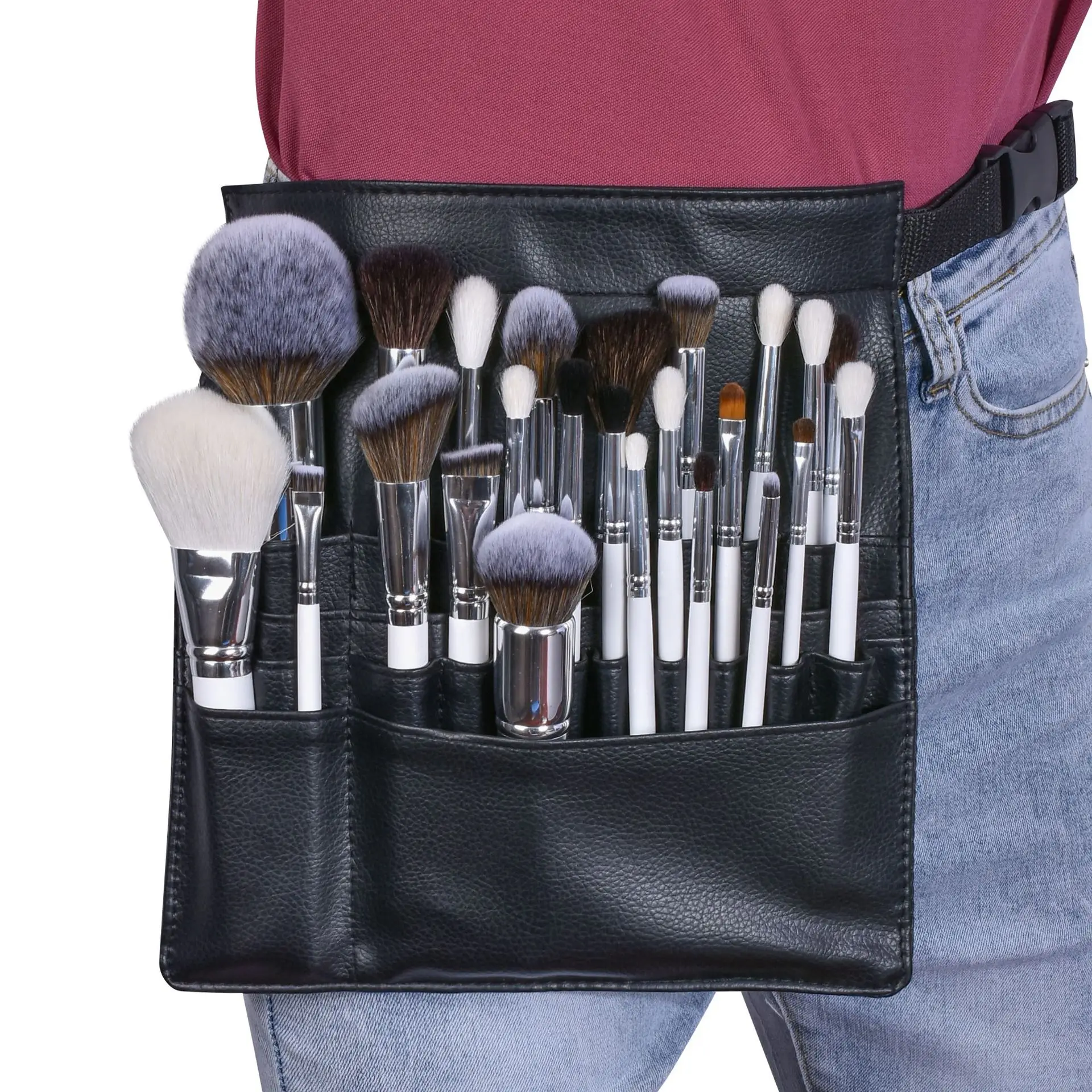 HMU Rich Stock Ship Fast Your Own Brand Best Quality Makeup Brush Professional Private Label Makeup Brush Set With Belt Bag
HMU Rich Stock Ship Fast Your Own Brand Best Quality Makeup Brush Professional Private Label Makeup Brush Set With Belt Bag