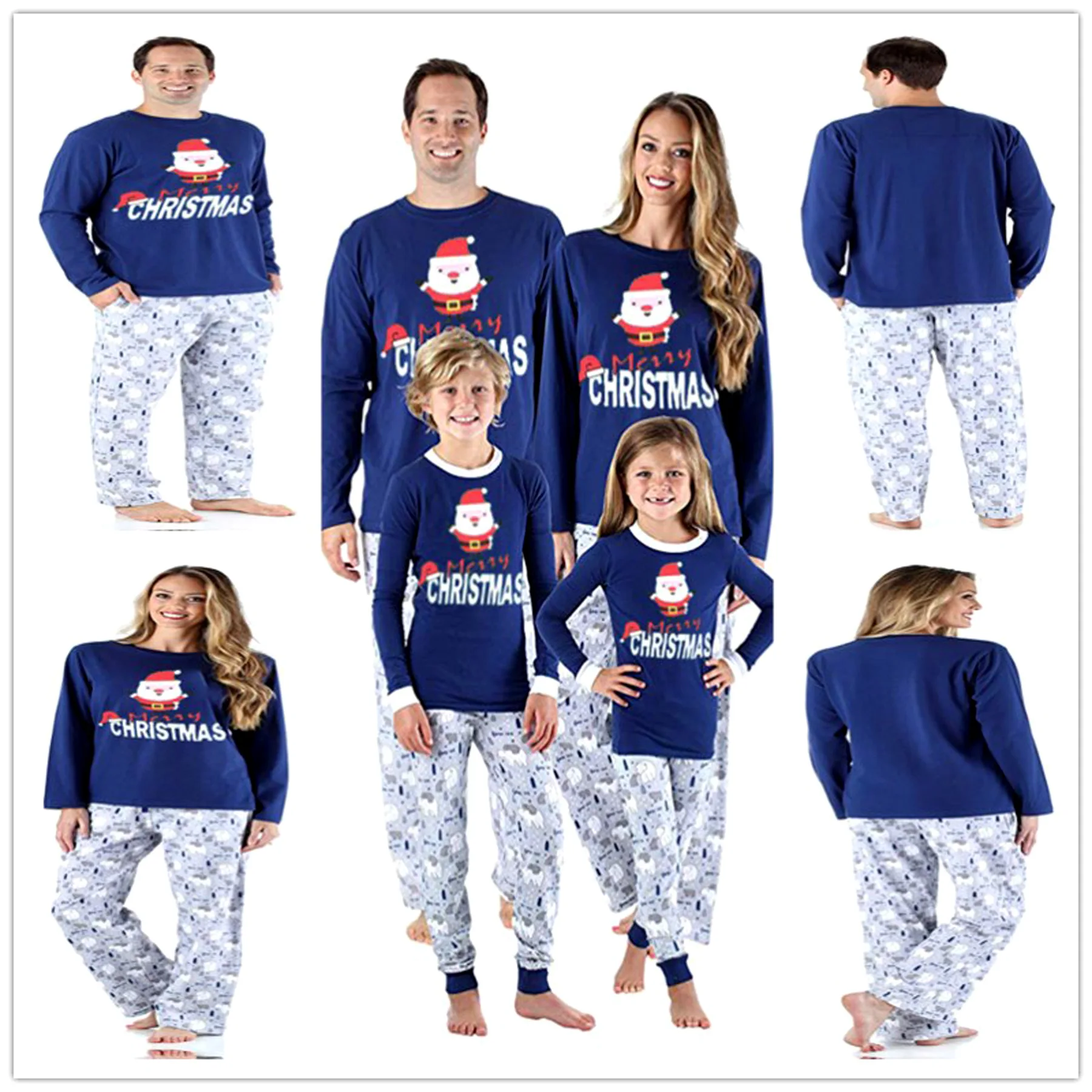 2020 Autumn Christmas Pajamas Parent-Child Pijamas Wear Printed Parent-Child Wear Home Wear Long Sleeve Set Family Sleepwear
2020 Autumn Christmas Pajamas Parent-Child Pijamas Wear Printed Parent-Child Wear Home Wear Long Sleeve Set Family Sleepwear