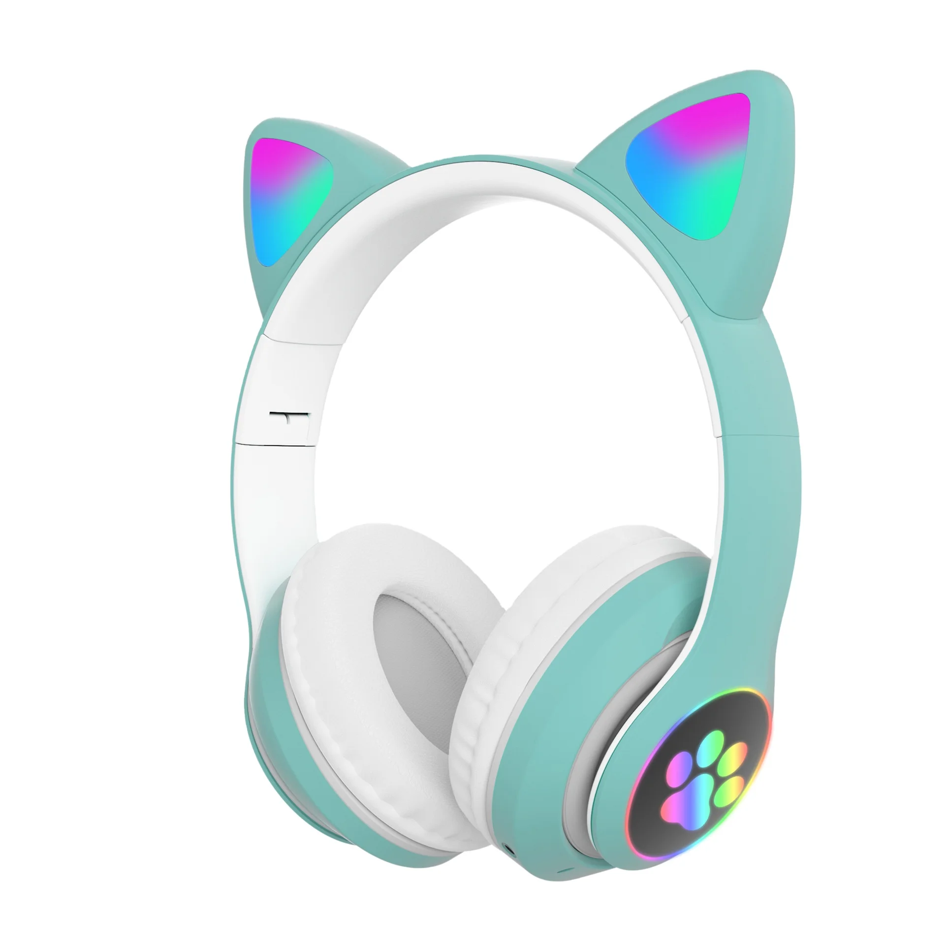New Arrival For Girls Headphone Cat LED Glowing Foldable Cat Headphones 5.0 Cat Ear Headphone
New Arrival For Girls Headphone Cat LED Glowing Foldable Cat Headphones 5.0 Cat Ear Headphone