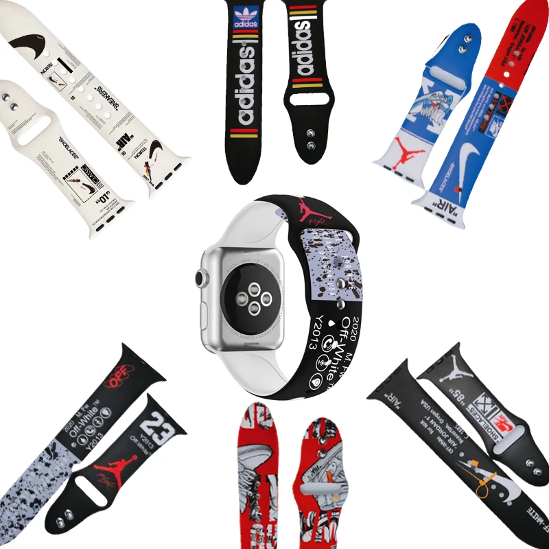 2020 new arrived watch band sport rubber 38mm/40mm/42mm 44mm Replacements strap for apple watch series 5 design straps, Multi colors
2020 new arrived watch band sport rubber 38mm/40mm/42mm 44mm Replacements strap for apple watch series 5 design straps, Multi colors