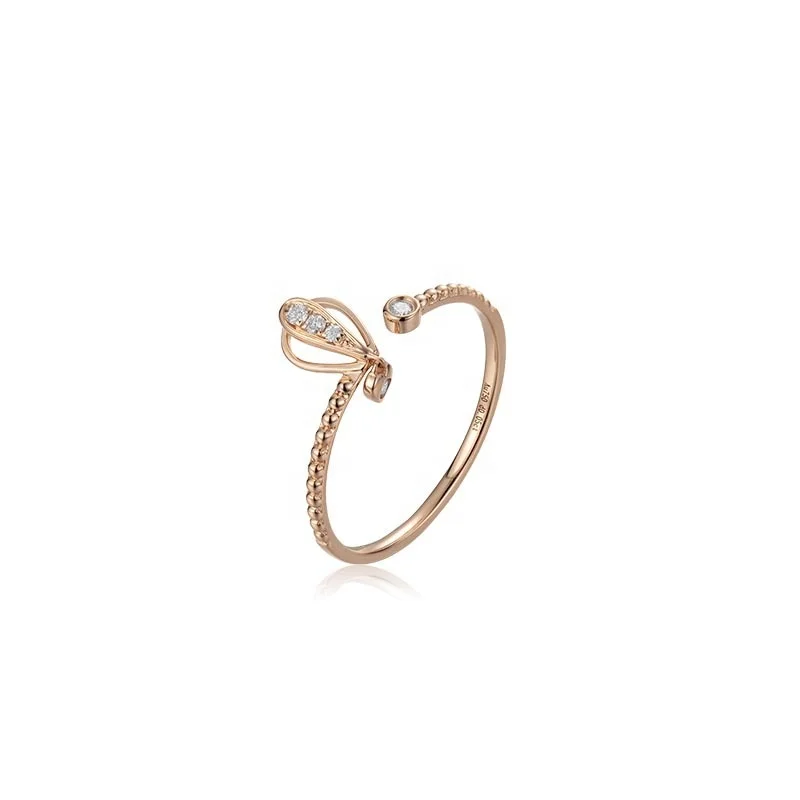Women Fashion Design Jewelry Luxury 18k Rose Gold Hot Air Balloon Diamond Rings, Rose gold color
Women Fashion Design Jewelry Luxury 18k Rose Gold Hot Air Balloon Diamond Rings, Rose gold color