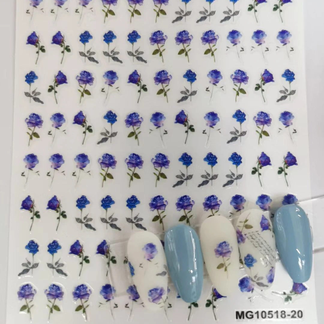 Colorful flowers and Cartoon Nail Stickers for Nail Decoration, As picture
Colorful flowers and Cartoon Nail Stickers for Nail Decoration, As picture