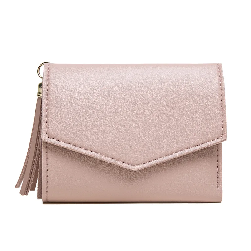 RTS Wholesale Simple fashion tassel zipper pendant short coin purse female student walletSolid Color PU Ladies Tassel Wallet
RTS Wholesale Simple fashion tassel zipper pendant short coin purse female student walletSolid Color PU Ladies Tassel Wallet