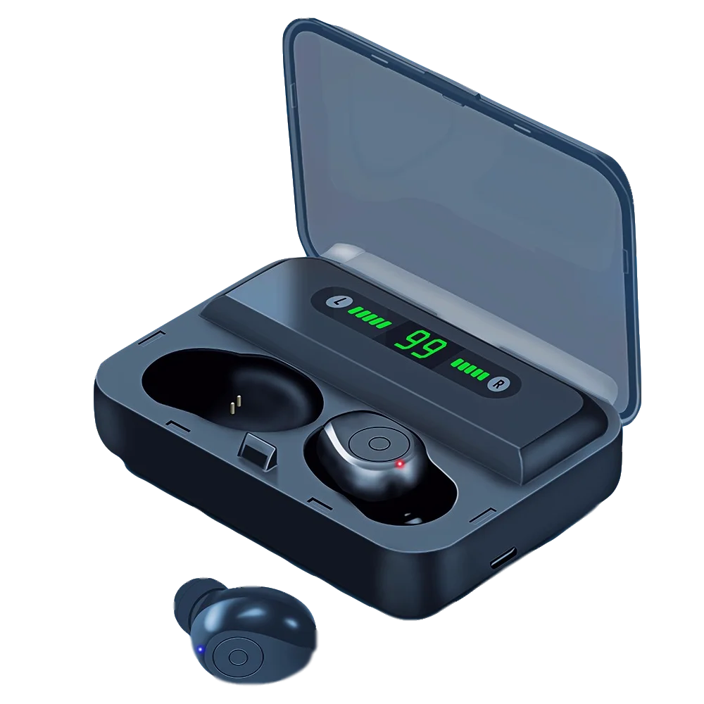 Stereo Sport Earphones Music Waterproof LED Display Airbuds Headset With Mic F9 TWS Wireless earphone
Stereo Sport Earphones Music Waterproof LED Display Airbuds Headset With Mic F9 TWS Wireless earphone