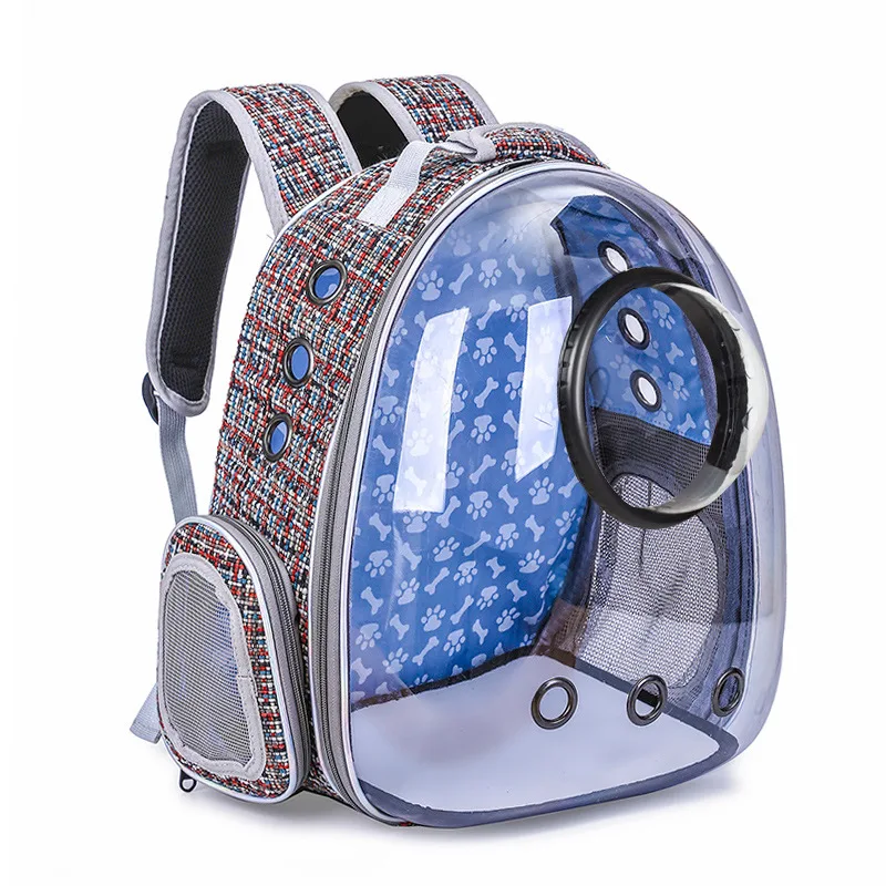 High Quality Large Space Transparent Pet Backpack Small Outdoor Travel Bag for Animals
High Quality Large Space Transparent Pet Backpack Small Outdoor Travel Bag for Animals