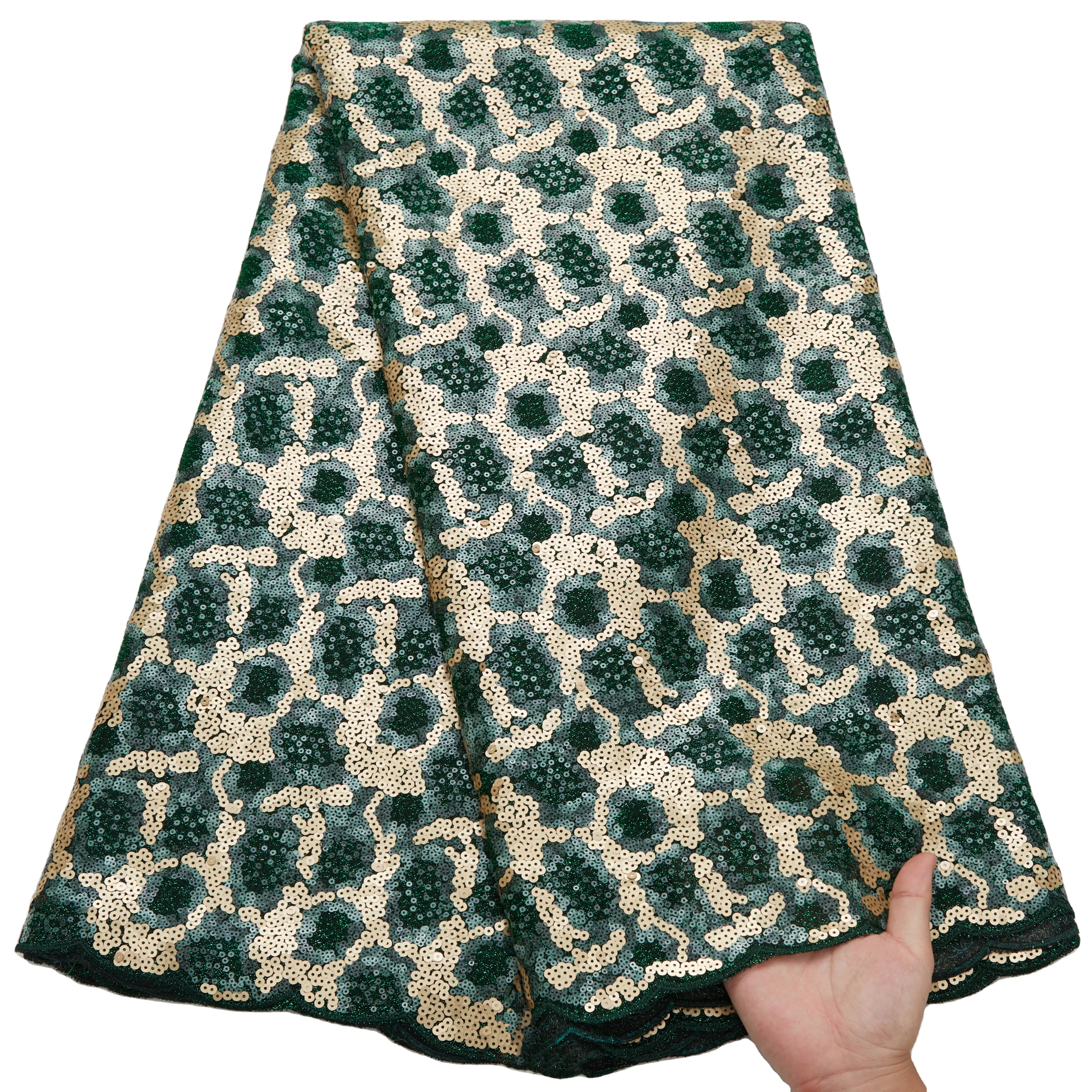 2648 New Arrival African Lace Fabric 2022 High Quality Velvet Fabric Material French Sequins Tulle Lace For Women Dress, Cupion
2648 New Arrival African Lace Fabric 2022 High Quality Velvet Fabric Material French Sequins Tulle Lace For Women Dress, Cupion