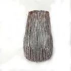 Creative new design handmade customizable wicker lantern candle holder decoration