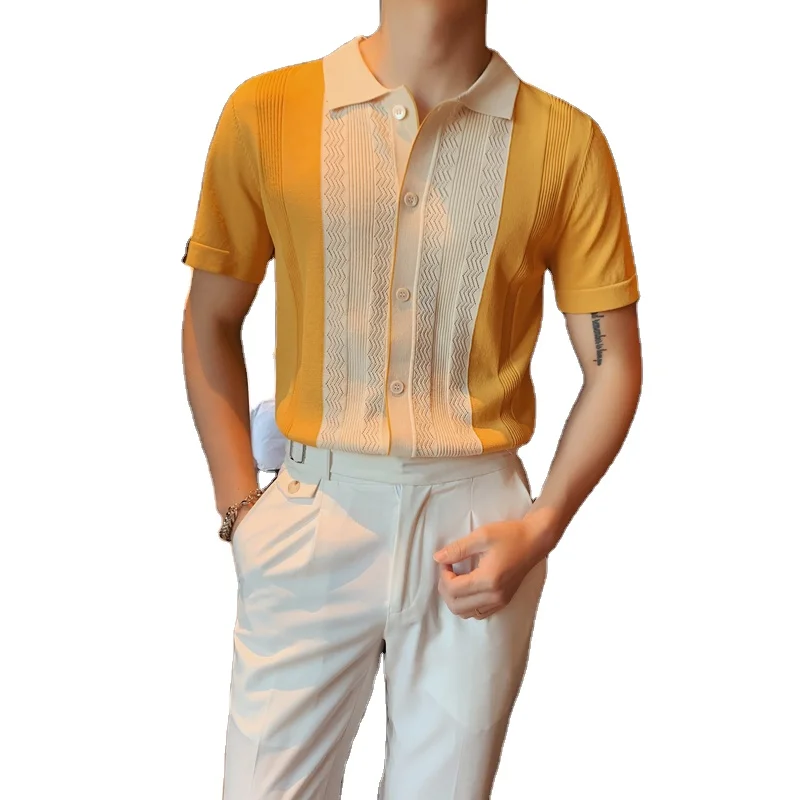 2021 new men's casual short sleeve polo shirt fashion custom Business men's clothing thin summer polo t shirts for men
2021 new men's casual short sleeve polo shirt fashion custom Business men's clothing thin summer polo t shirts for men