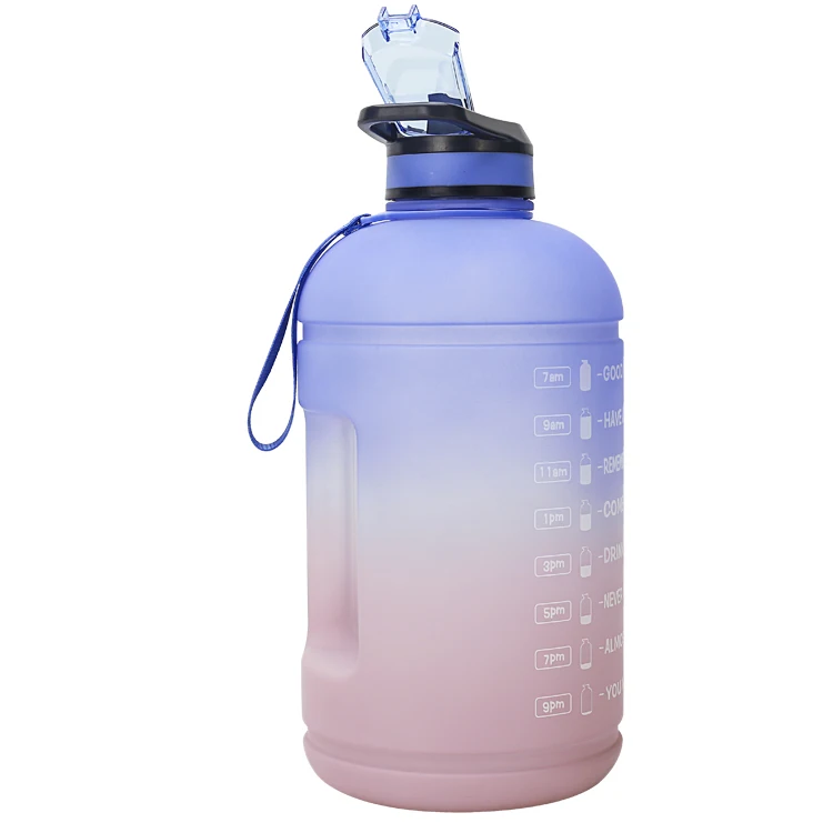one gallon Large Capacity motivational Water Bottle PETG Plastic Time Marker Fitness for GYM
one gallon Large Capacity motivational Water Bottle PETG Plastic Time Marker Fitness for GYM