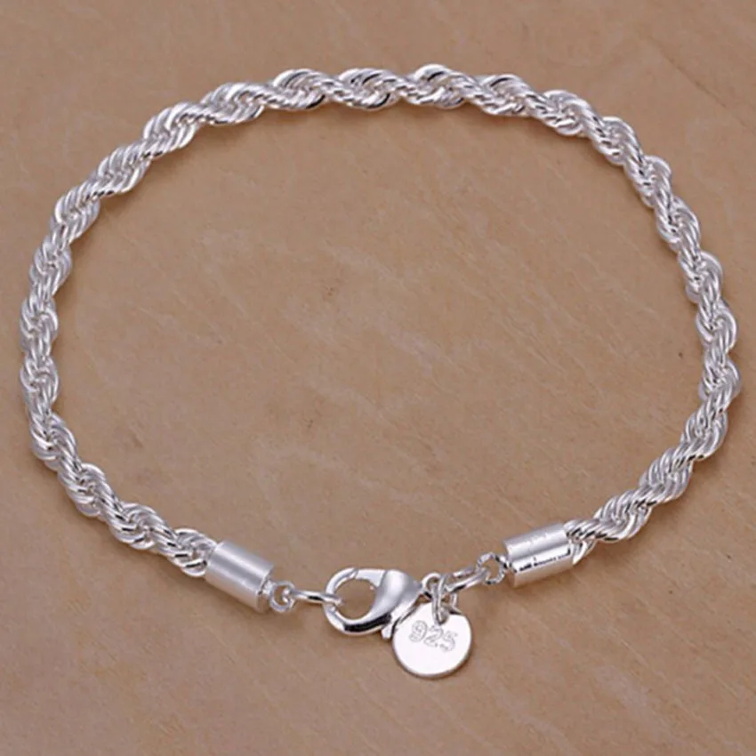 Trendy Fashion Adjustable Infinity Chain Wristband Silver Plated Women Twisted Bangle Bracelet
Trendy Fashion Adjustable Infinity Chain Wristband Silver Plated Women Twisted Bangle Bracelet