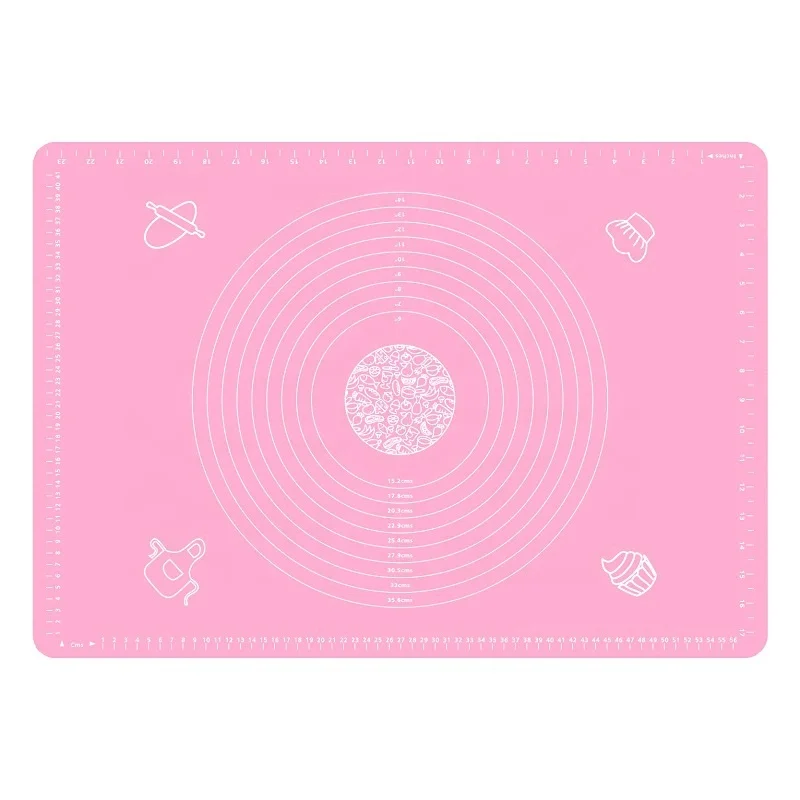 Silicone Baking Mat Rolling Kneading Mat Baking Mat with Scale Cooking Plate Table Grill Pad Tools, Blue,pink
Silicone Baking Mat Rolling Kneading Mat Baking Mat with Scale Cooking Plate Table Grill Pad Tools, Blue,pink