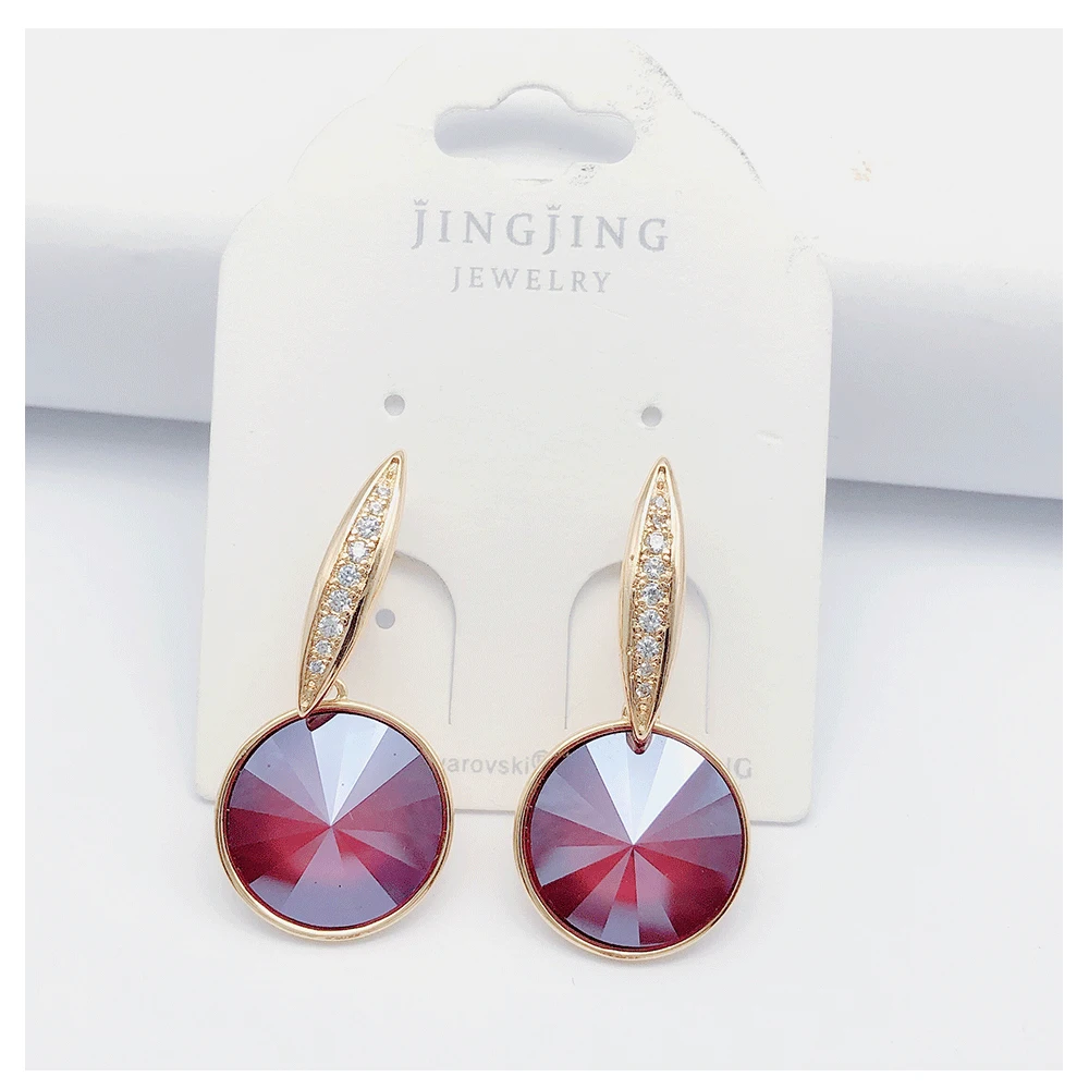 Wholesale price luxury elegant round custom earrings fashion gold plated hoop statement earrings crystal jewelry, Customized
Wholesale price luxury elegant round custom earrings fashion gold plated hoop statement earrings crystal jewelry, Customized