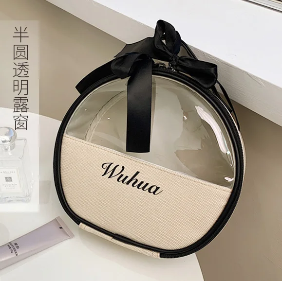luxury large capacity ladies beauty bow storage PVC cosmetic bag clear makeup pouch with tote, Blue;black;white;can custom any color
luxury large capacity ladies beauty bow storage PVC cosmetic bag clear makeup pouch with tote, Blue;black;white;can custom any color