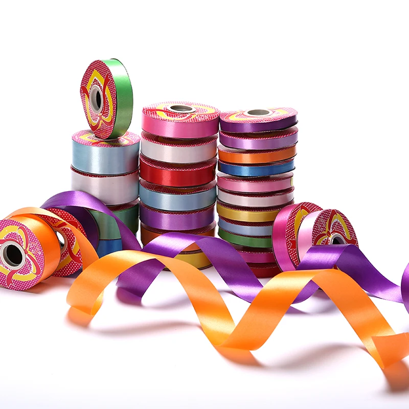 Smooth Delicate Texture Plastic Ribbon Flower Gift Box Balloon Decoration Streamer Diy Plastic Flower Ribbon 
Smooth Delicate Texture Plastic Ribbon Flower Gift Box Balloon Decoration Streamer Diy Plastic Flower Ribbon