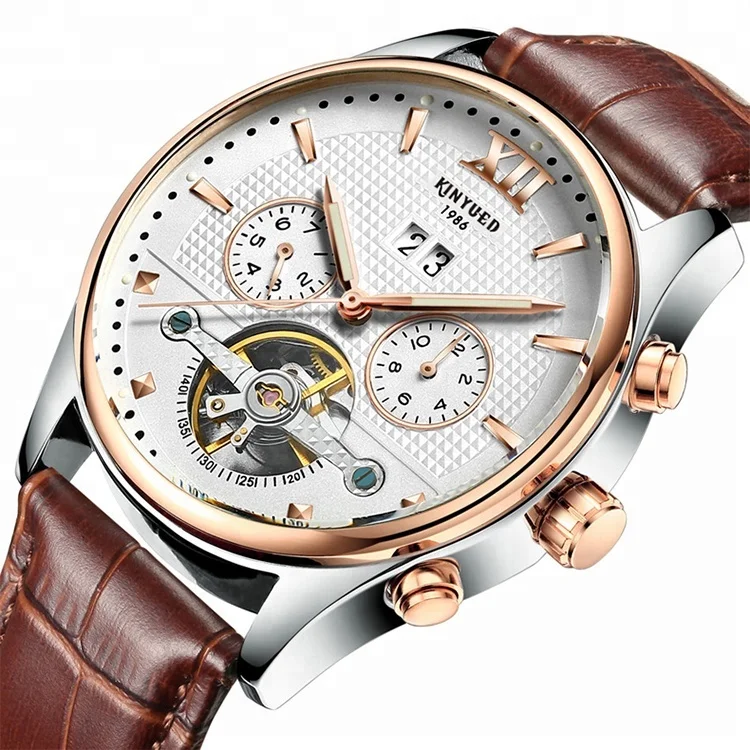 Wholesale Hot Sale Business Men's Wrist Watch Luxury Watch Waterproof Genuine Leather Band Mechanical Watches
Wholesale Hot Sale Business Men's Wrist Watch Luxury Watch Waterproof Genuine Leather Band Mechanical Watches
