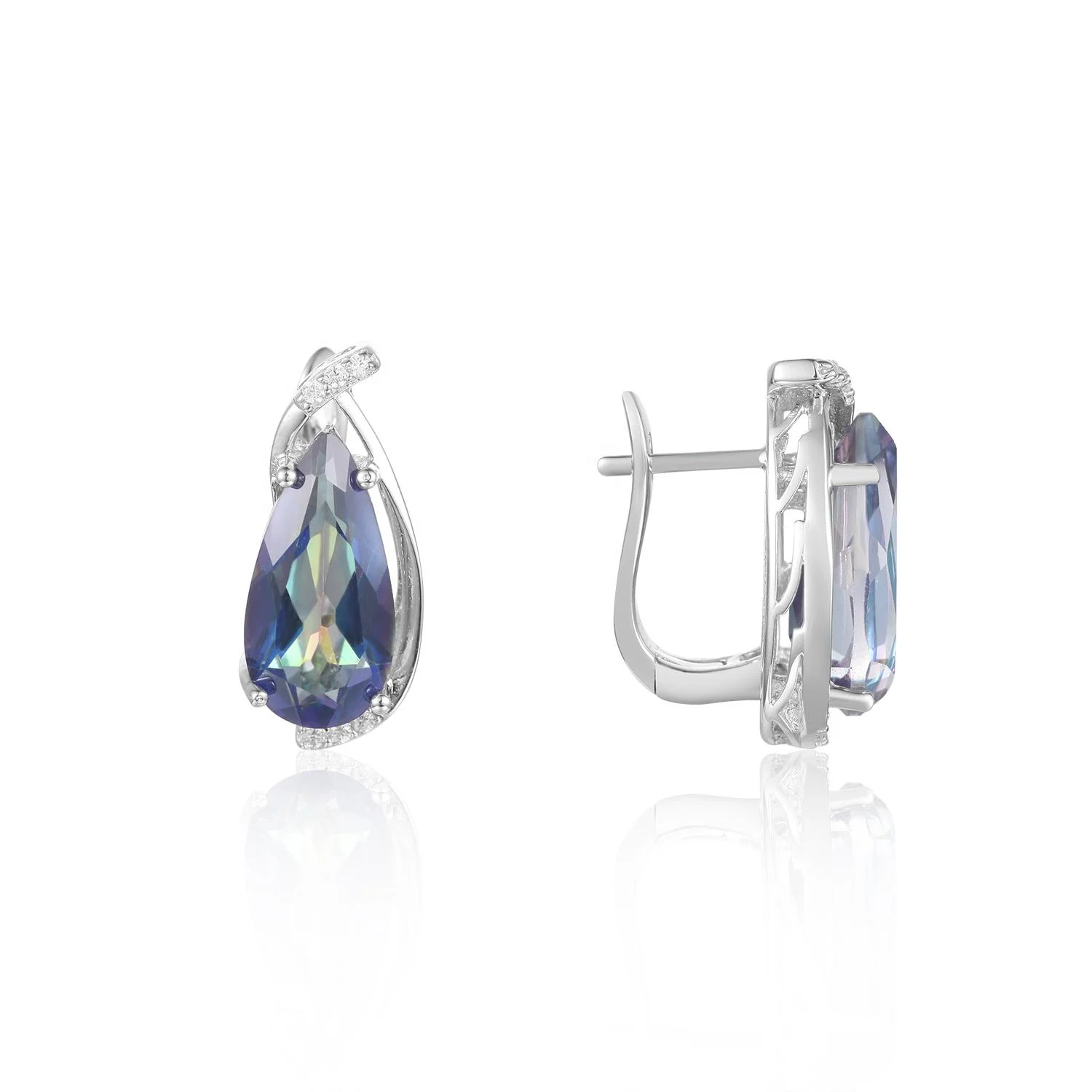 Abiding Wholesale Price Earrings Jewelry Set Silver 925 Sterling Natural Gemstone Mystic Quartz Pear Earring
Abiding Wholesale Price Earrings Jewelry Set Silver 925 Sterling Natural Gemstone Mystic Quartz Pear Earring