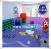 Colorful Cartoon Pattern Vinyl Flooring For Children Playing