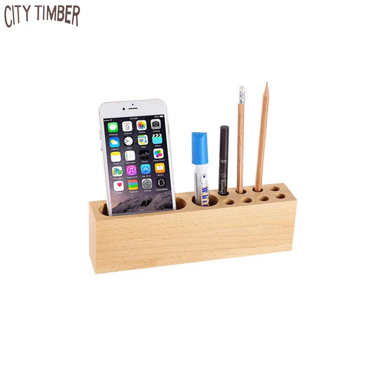 creative wooden desktop phone stand with pen organizer and business card holder, Natural wood color
creative wooden desktop phone stand with pen organizer and business card holder, Natural wood color