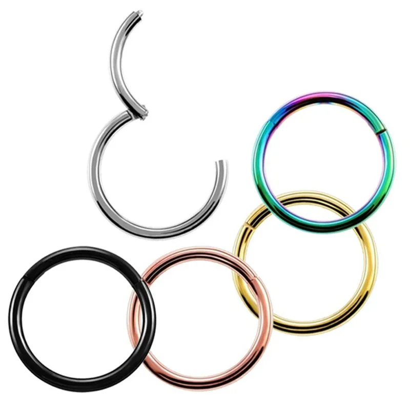 Free Shipping Stainless Steel Small Nose Rings Mixed Color Body Clips Hoop For Women Men Cartilage Piercing Jewelry 
Free Shipping Stainless Steel Small Nose Rings Mixed Color Body Clips Hoop For Women Men Cartilage Piercing Jewelry
