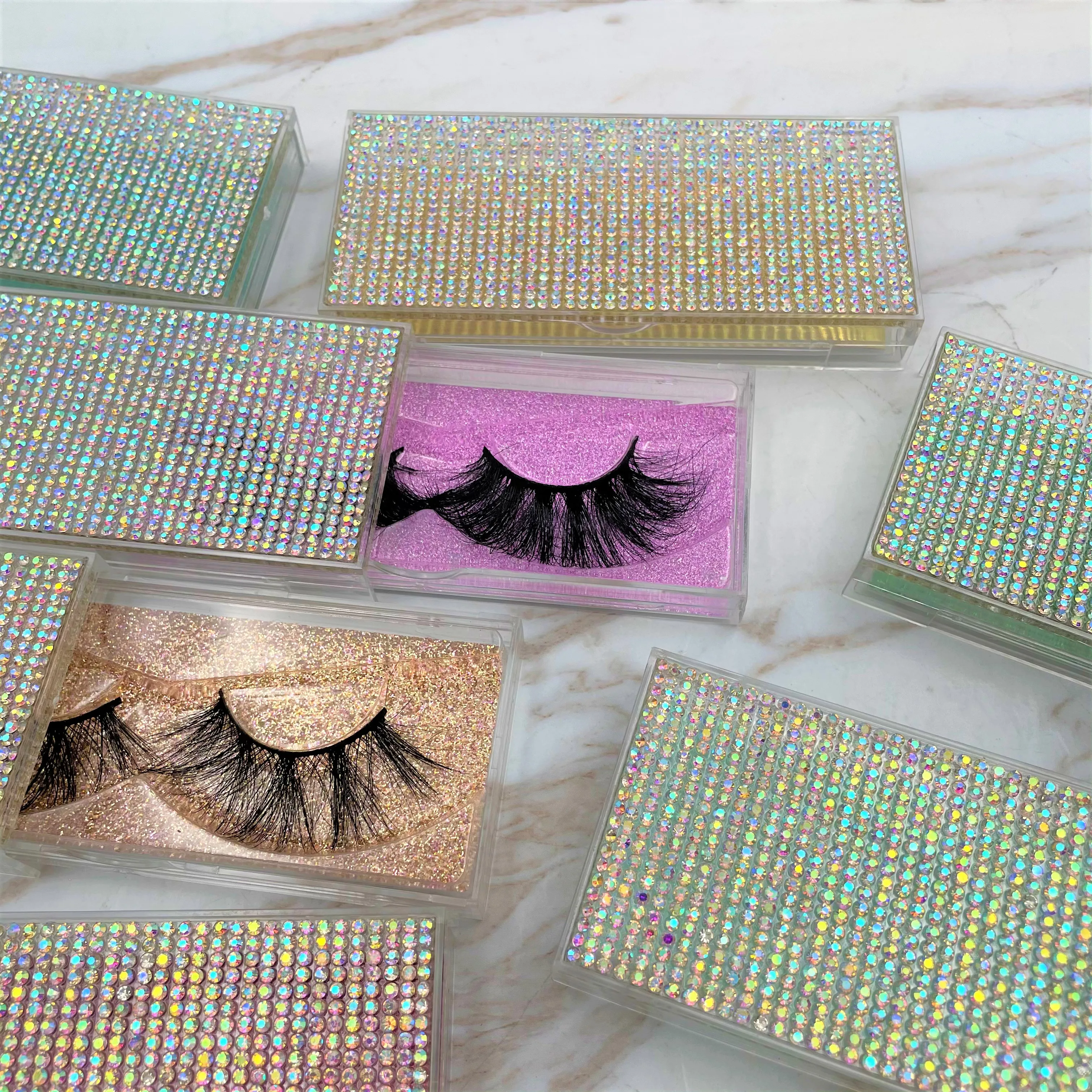 Wholesale Faux mink 3D 5D Private Label strip real fluffy 25mm Mink eyelash vendors
Wholesale Faux mink 3D 5D Private Label strip real fluffy 25mm Mink eyelash vendors
