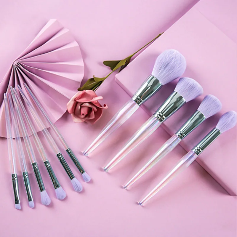 Factory Rainbow Oval Makeup Brushes Set Kabuki Kit 10pcs Professional Custom Make-up Brush Set low moq with laser logo
Factory Rainbow Oval Makeup Brushes Set Kabuki Kit 10pcs Professional Custom Make-up Brush Set low moq with laser logo