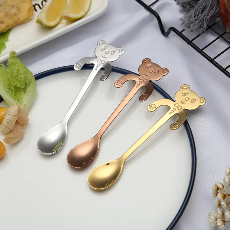 High quality 304 stainless steel cartoon panda coffee spoon/ tea spoon / stirring spoon, Silver/gold/ rose gold/color/black/blue
High quality 304 stainless steel cartoon panda coffee spoon/ tea spoon / stirring spoon, Silver/gold/ rose gold/color/black/blue