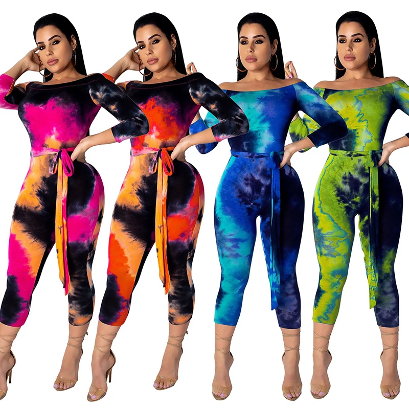 Wholesale Autumn Fashion Off Shoulder Sexy Casual Printing Long Jumpsuit For Women, 4 color
Wholesale Autumn Fashion Off Shoulder Sexy Casual Printing Long Jumpsuit For Women, 4 color