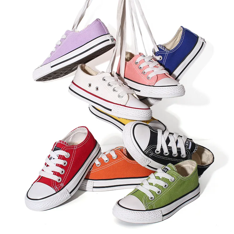 New Classic Children Canvas Shoes Girls Boys Kids Sneakers Tendon Casual Baby Running Shoes Solid Color Child Sport Shoes, As picture
New Classic Children Canvas Shoes Girls Boys Kids Sneakers Tendon Casual Baby Running Shoes Solid Color Child Sport Shoes, As picture
