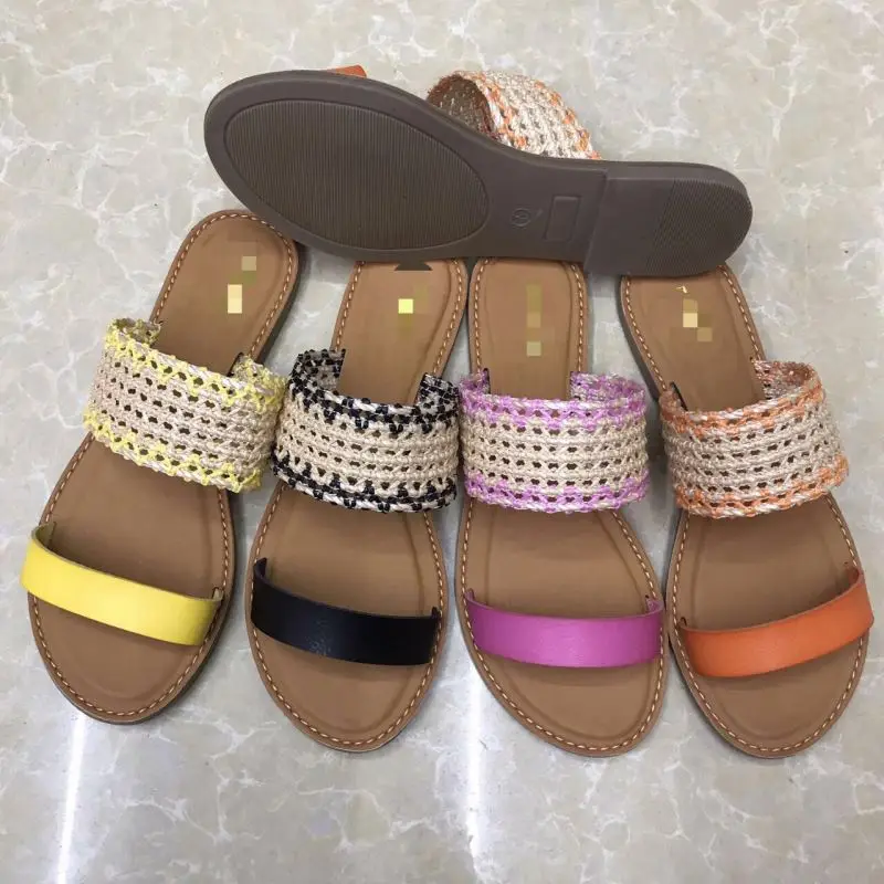 2021Europe & American hot sale patchwork color women fashion leisure summer beach holiday flat slippers, Black, yellow, pink, orange
2021Europe & American hot sale patchwork color women fashion leisure summer beach holiday flat slippers, Black, yellow, pink, orange