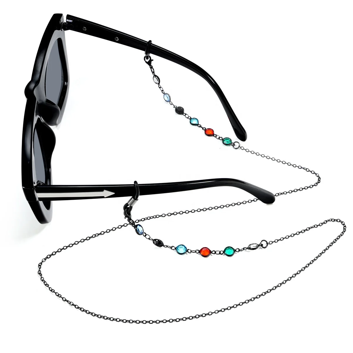 LWD40028 Women Brass Eyeglasses Beaded Chains Glasses Holder Necklace Facemask Lanyard Strap, Gold/ silver/ rose gold/ black
LWD40028 Women Brass Eyeglasses Beaded Chains Glasses Holder Necklace Facemask Lanyard Strap, Gold/ silver/ rose gold/ black
