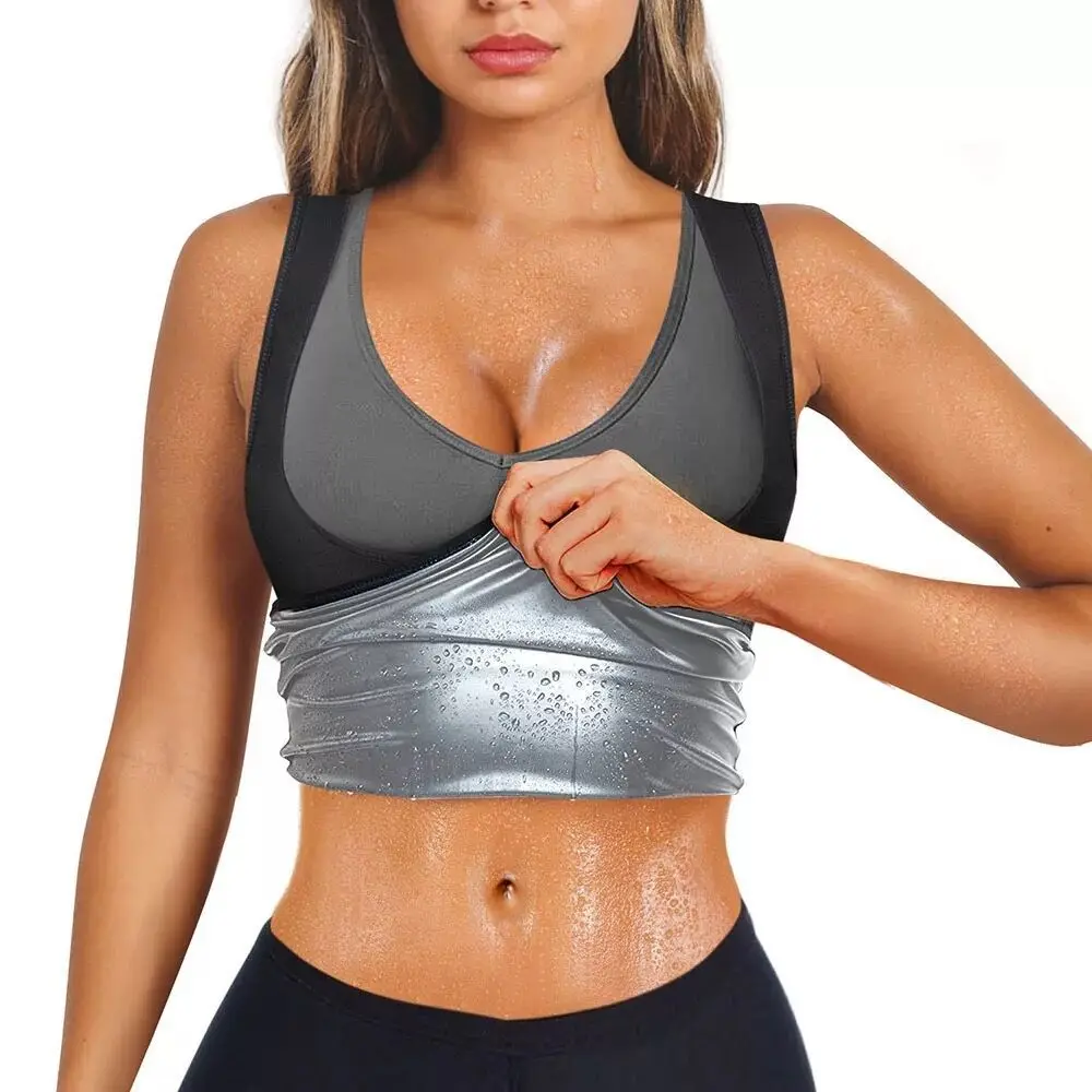 Wholesa Hot Sale Tight Sleeveless Sweat Vest Tummy Control Heat Trapping Sweat Vest Running Sweat Vest Women, Picture
Wholesa Hot Sale Tight Sleeveless Sweat Vest Tummy Control Heat Trapping Sweat Vest Running Sweat Vest Women, Picture
