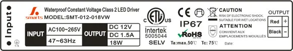 230v 12v dc led driver constant voltage transformer 12v driver led 18 watt