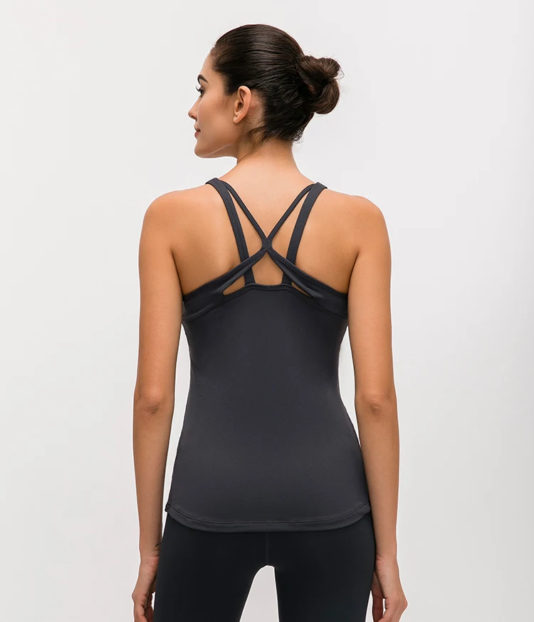 Popular Fashion design most high-end Girls Quick Dry Sports Women Yoga Tank Top Fitness Running Vest
Popular Fashion design most high-end Girls Quick Dry Sports Women Yoga Tank Top Fitness Running Vest