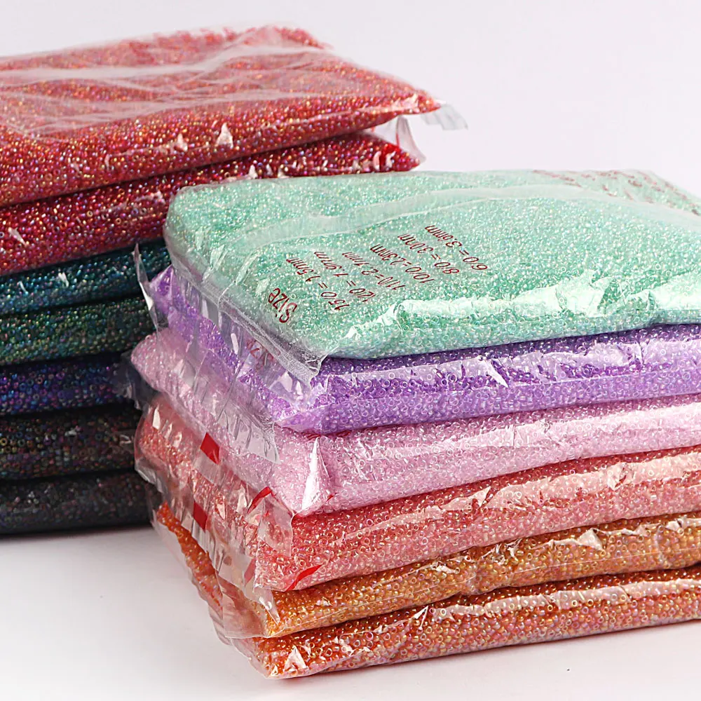 450g/Bag 2/3/4mm Glass Beads Spacer Seed Beads For Jewelry Making
450g/Bag 2/3/4mm Glass Beads Spacer Seed Beads For Jewelry Making