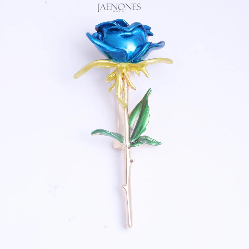 JAENONES Custom Fashion Wedding Metal Enamel Luxury Flower Brooch Rose Brooches For Women
JAENONES Custom Fashion Wedding Metal Enamel Luxury Flower Brooch Rose Brooches For Women