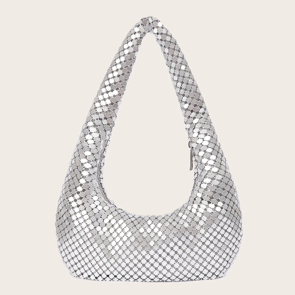 bolsos The new design of shiny aluminum hand bag is suitable for women of all kinds of party banquet armpit evening bag
bolsos The new design of shiny aluminum hand bag is suitable for women of all kinds of party banquet armpit evening bag