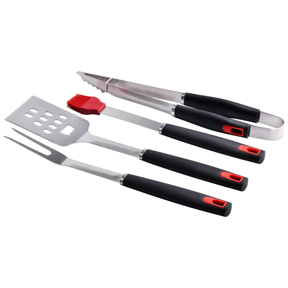 Hot Sale Barbecue Grill Set Portable Stainless Steel Barbecue Accessory BBQ Grill Tongs Private Label BBQ Tool Set, Silver
Hot Sale Barbecue Grill Set Portable Stainless Steel Barbecue Accessory BBQ Grill Tongs Private Label BBQ Tool Set, Silver