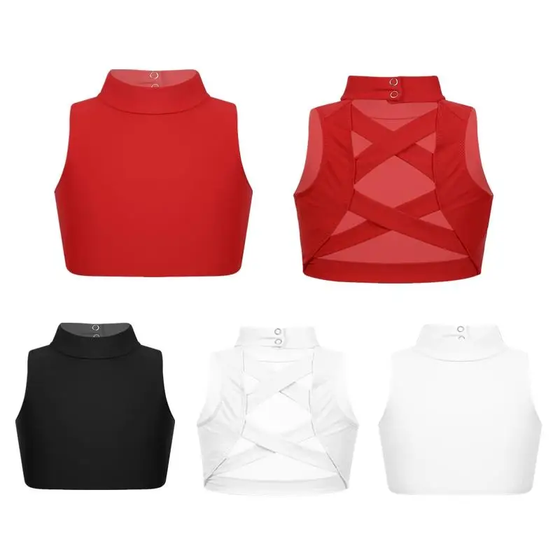 Fashion Criss Cross Back Performance Top Girls Ballet Gymnastics Yoga Activewear Crop Top
Fashion Criss Cross Back Performance Top Girls Ballet Gymnastics Yoga Activewear Crop Top